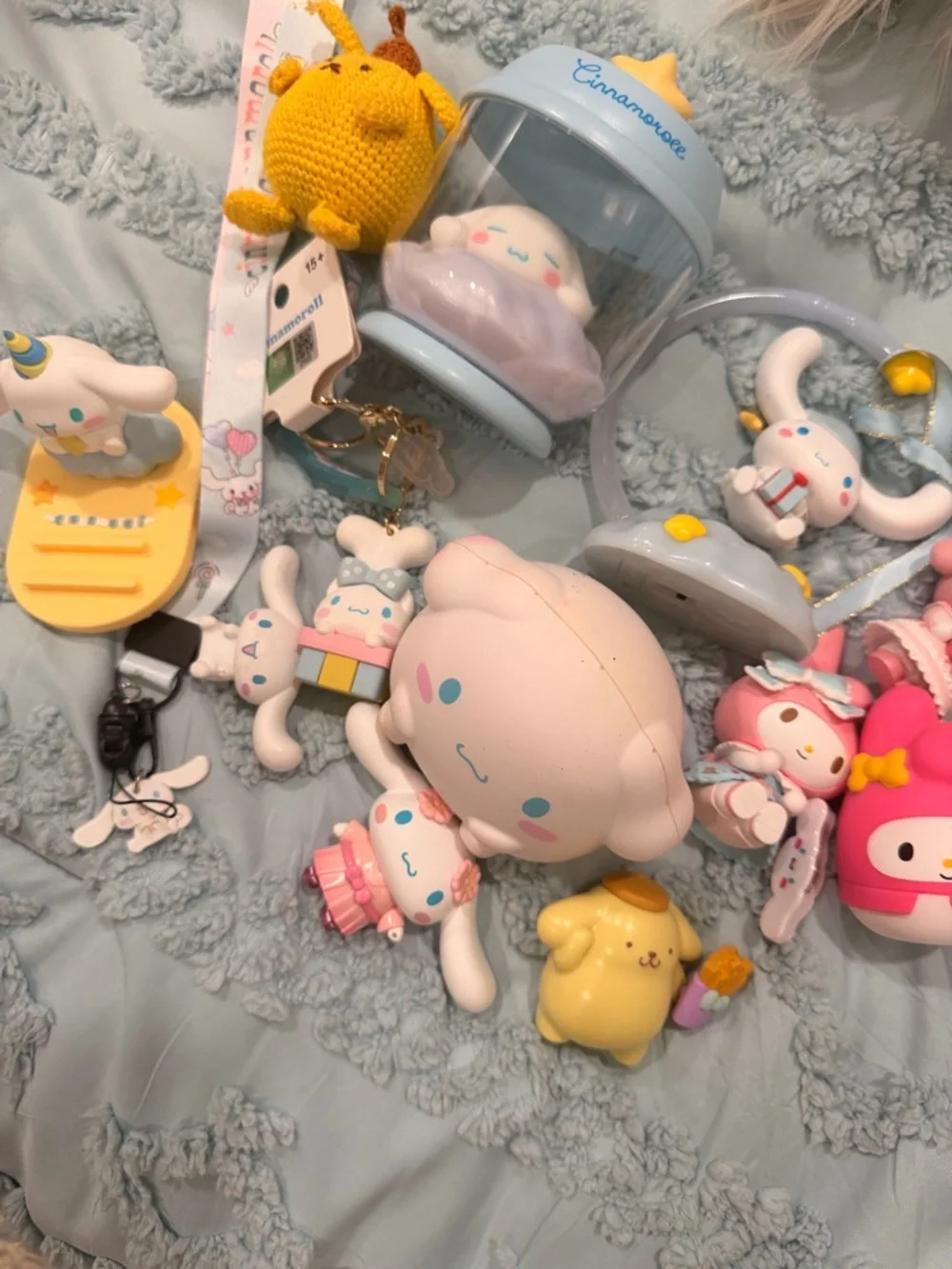 Sanrio Cinnamoroll & Friends Kids Toy Set - Light Blue & Pastel Characters - Picture 1 of 1